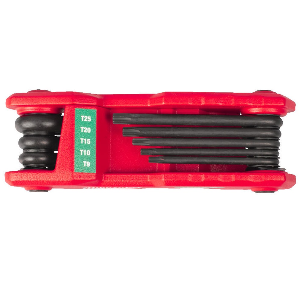 Набор складных ключей Torx Т9 - Т40 (8 шт) Milwaukee (4932480979), фото 5