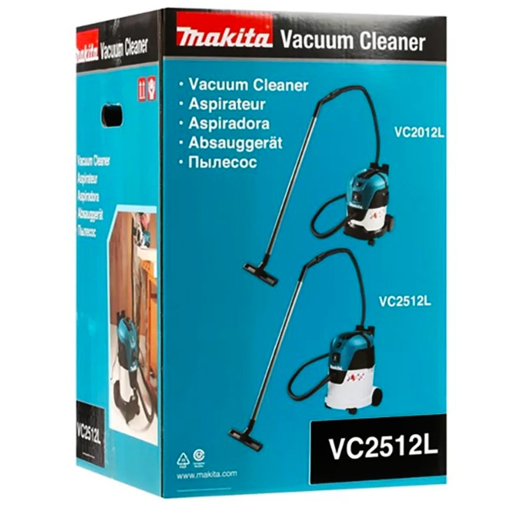 Пылесос строительный VC2512L (VC 2512 L) MAKITA, фото 2