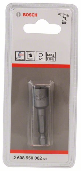Торцовая головка магнитная 3/8 " 50 мм BOSCH (2608550082)