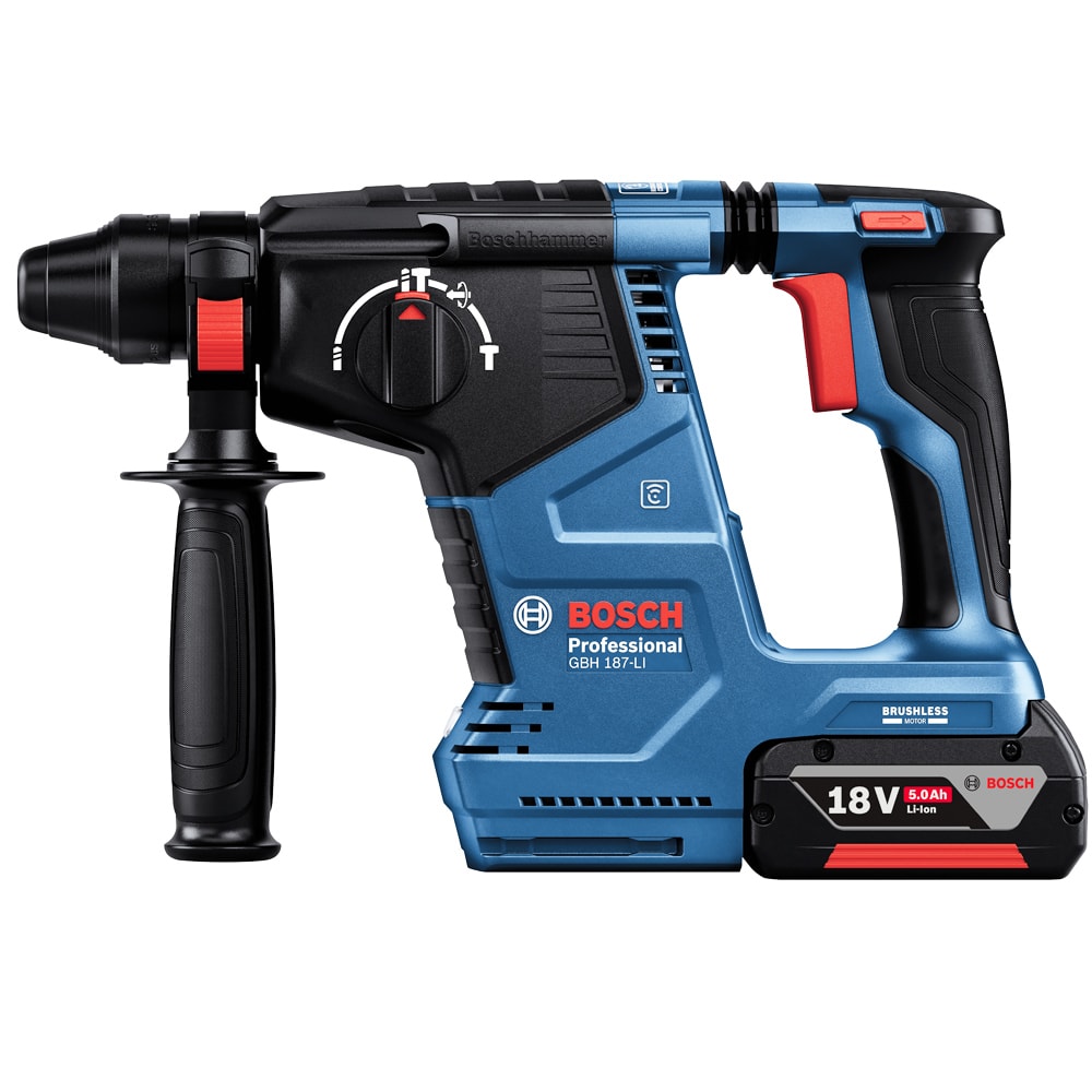 Перфоратор аккумуляторный GBH 187-LI Professional BOSCH (0611923022), фото 4