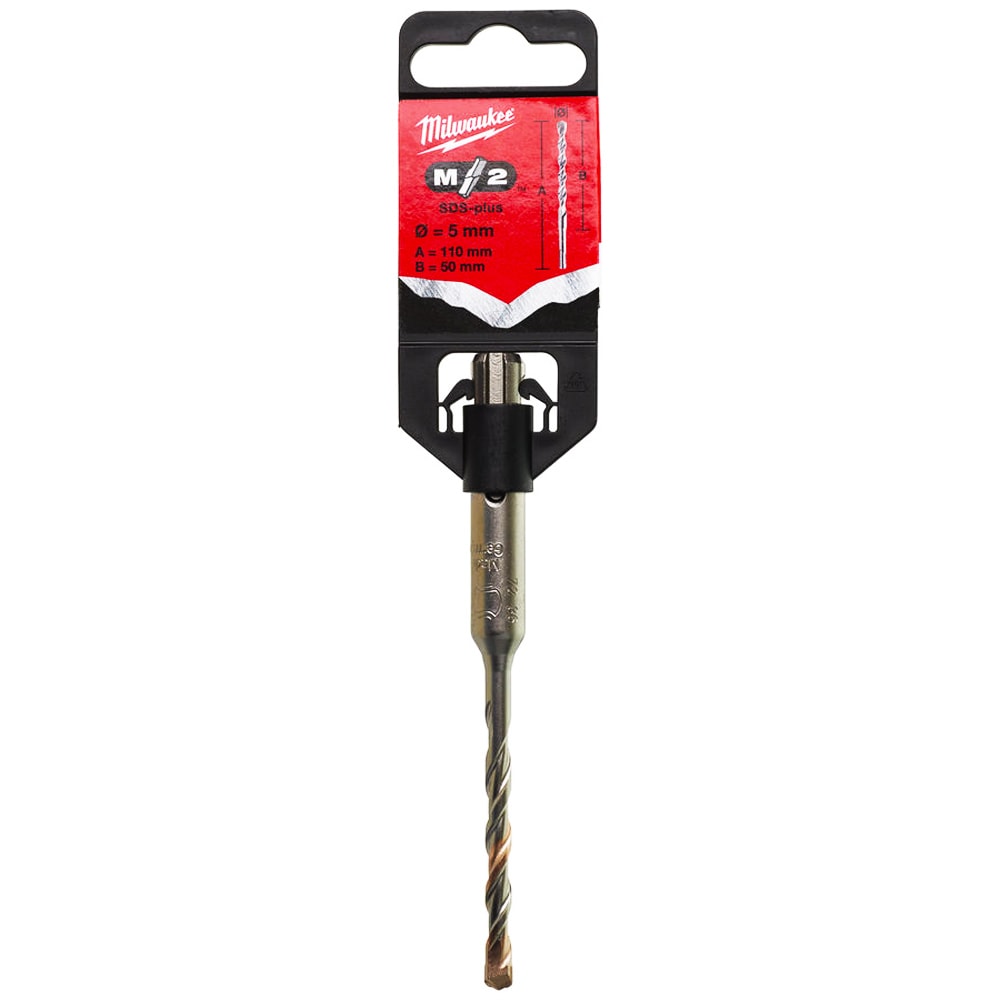Бур по бетону SDS-Plus M2 5х50х110 мм Milwaukee (4932307067)