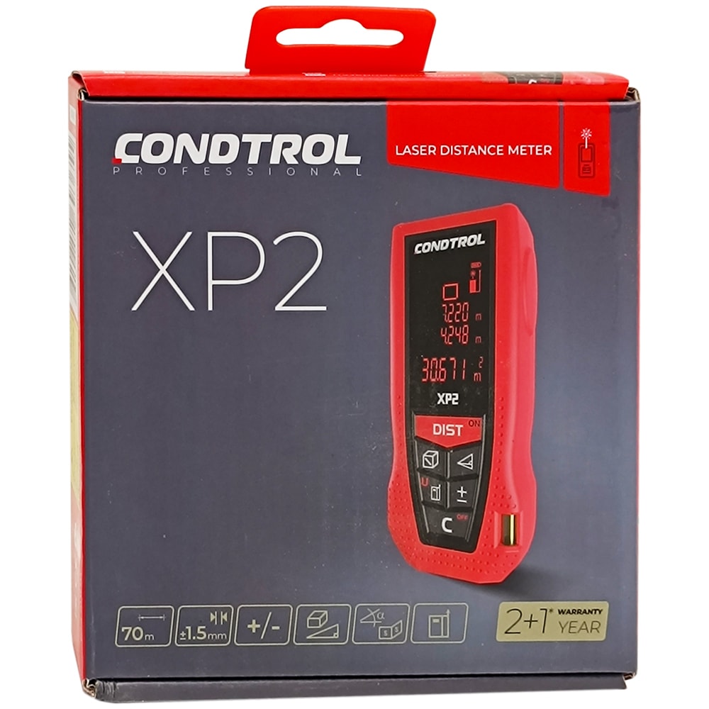 Лазерный дальномер CONDTROL XP2, 70 m, фото 2