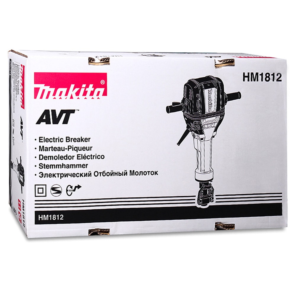 Отбойный молоток HM1812 (72,8Дж / HEX 28 / AVT / Коробка), MAKITA, фото 2