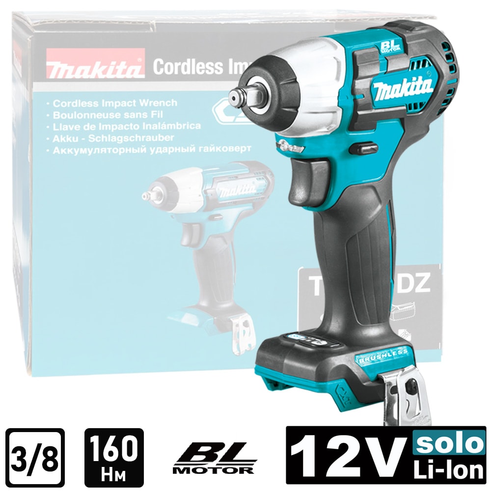 Гайковерт аккумуляторный TW160DZ (TW 160 DZ) MAKITA