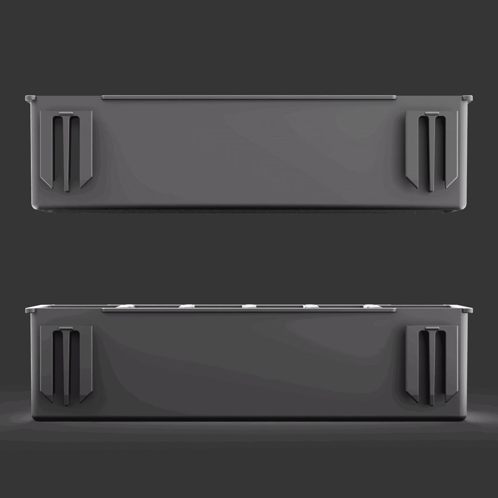 Набор держателей (2 шт) для длинных предметов Qbrick System Custom Long Items Holder (Z261346PG001), фото 4