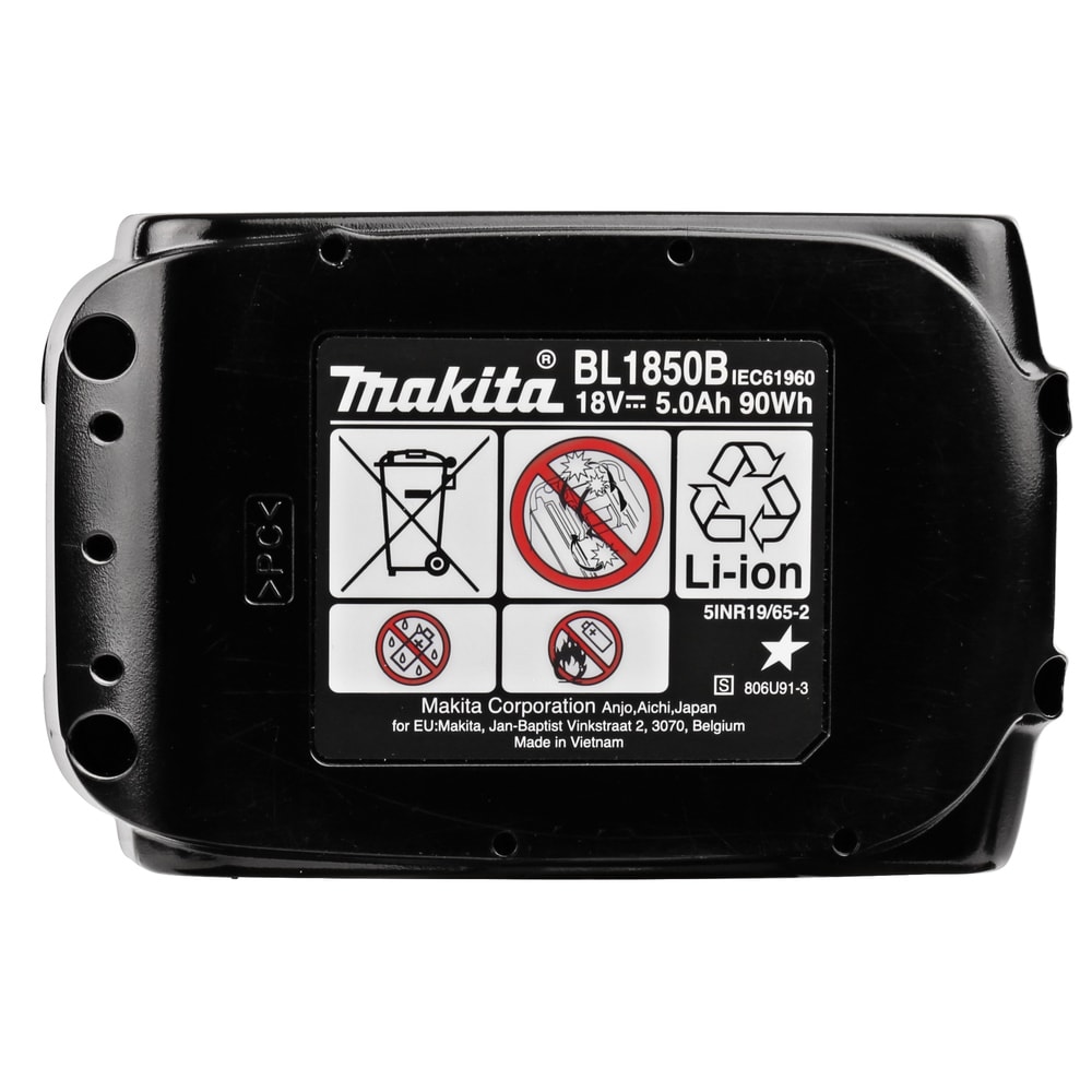Аккумулятор BL1850B 5.0 Ah (1 шт) MAKITA (632F15-1), фото 9