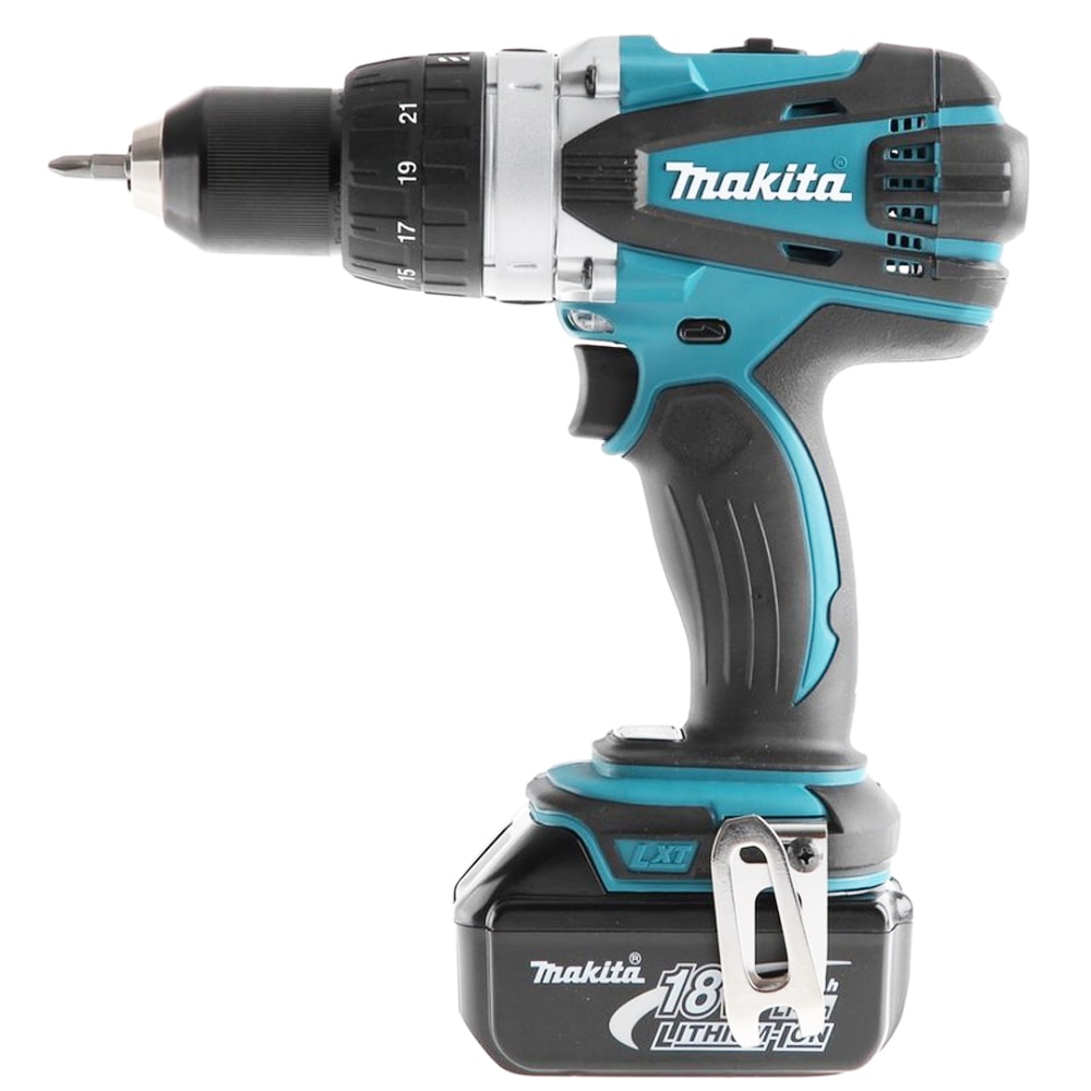 Дрель-шуруповерт аккумуляторная DDF458RFE (DDF 458 RFE) MAKITA, фото 2