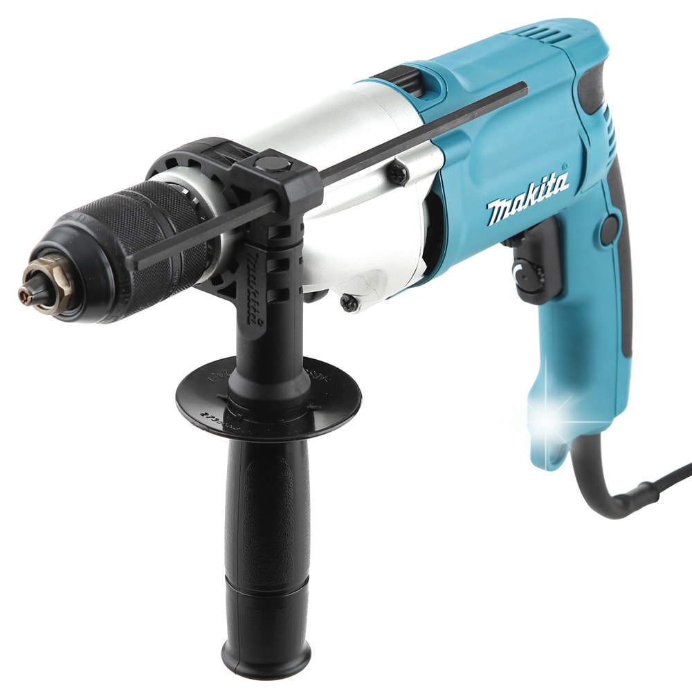 Дрель ударная HP2051F (750 Вт / БЗП_1,5-13мм / Подсветка / Кейс), MAKITA, фото 2