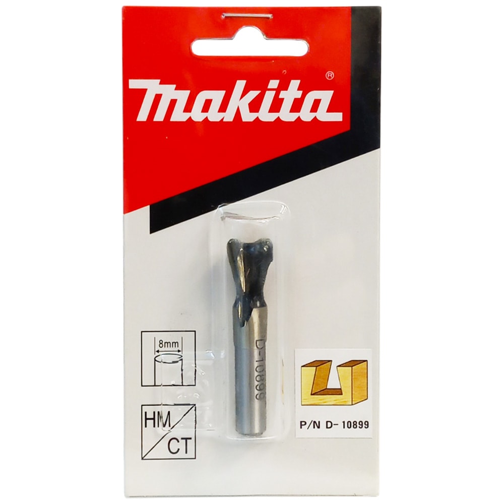 Фреза пазовая 14° 12.7x12.7x32 / хв 8 мм "Ласточкин хвост" MAKITA (D-10899)