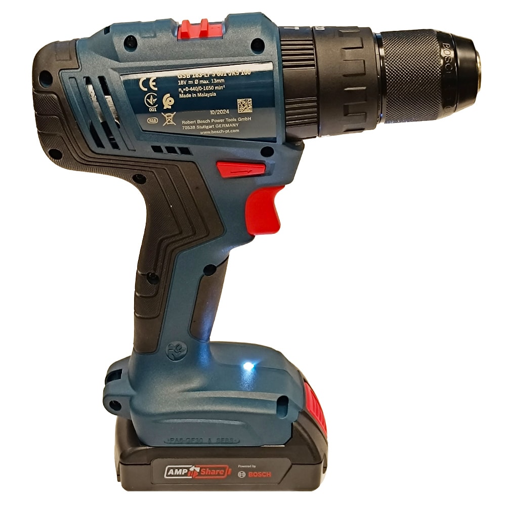 Дрель-шуруповерт ударная аккумуляторная GSB 183-LI Professional BOSCH (06019K9100), фото 8