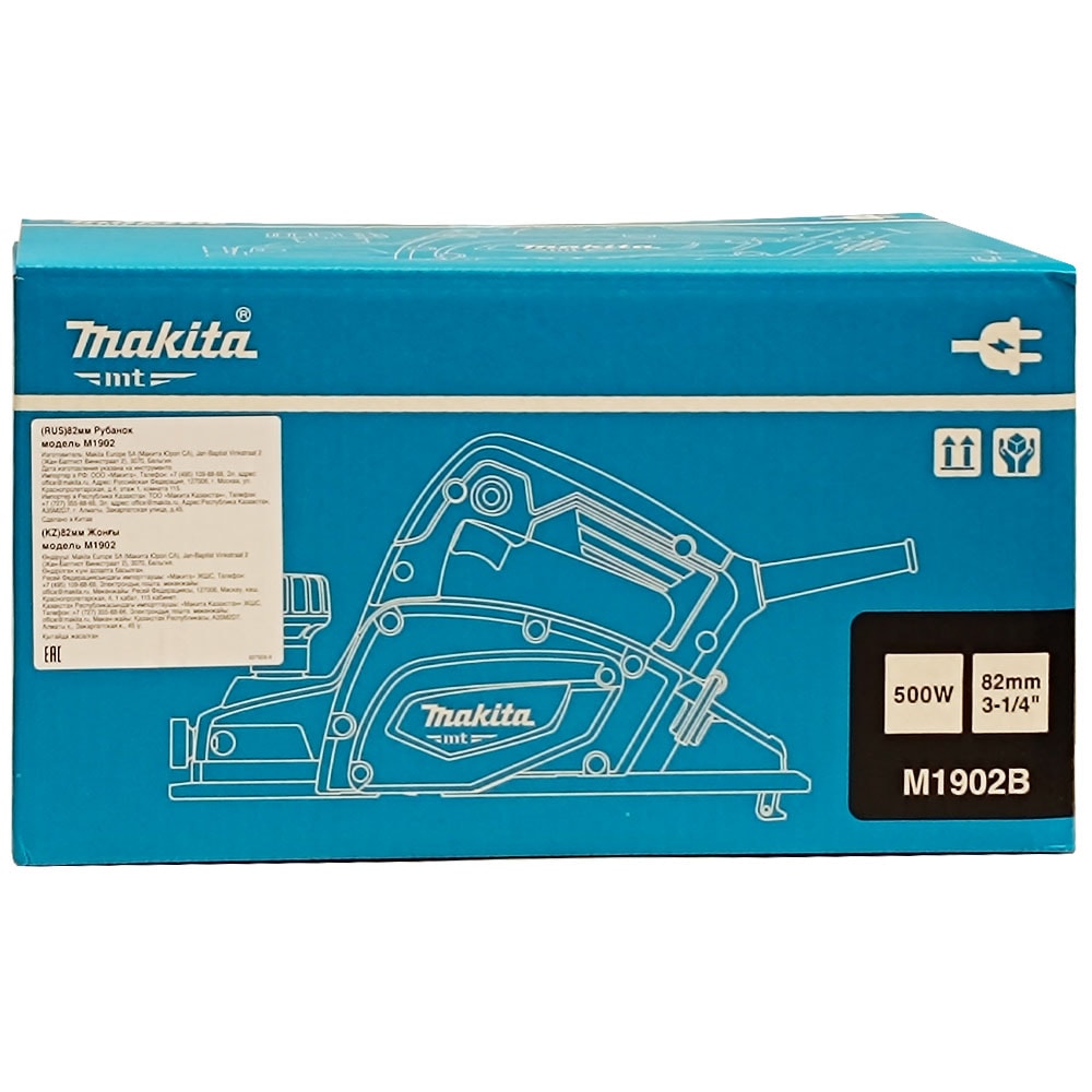 Рубанок сетевой M1902B (M 1902 B) MAKITA MT, фото 2