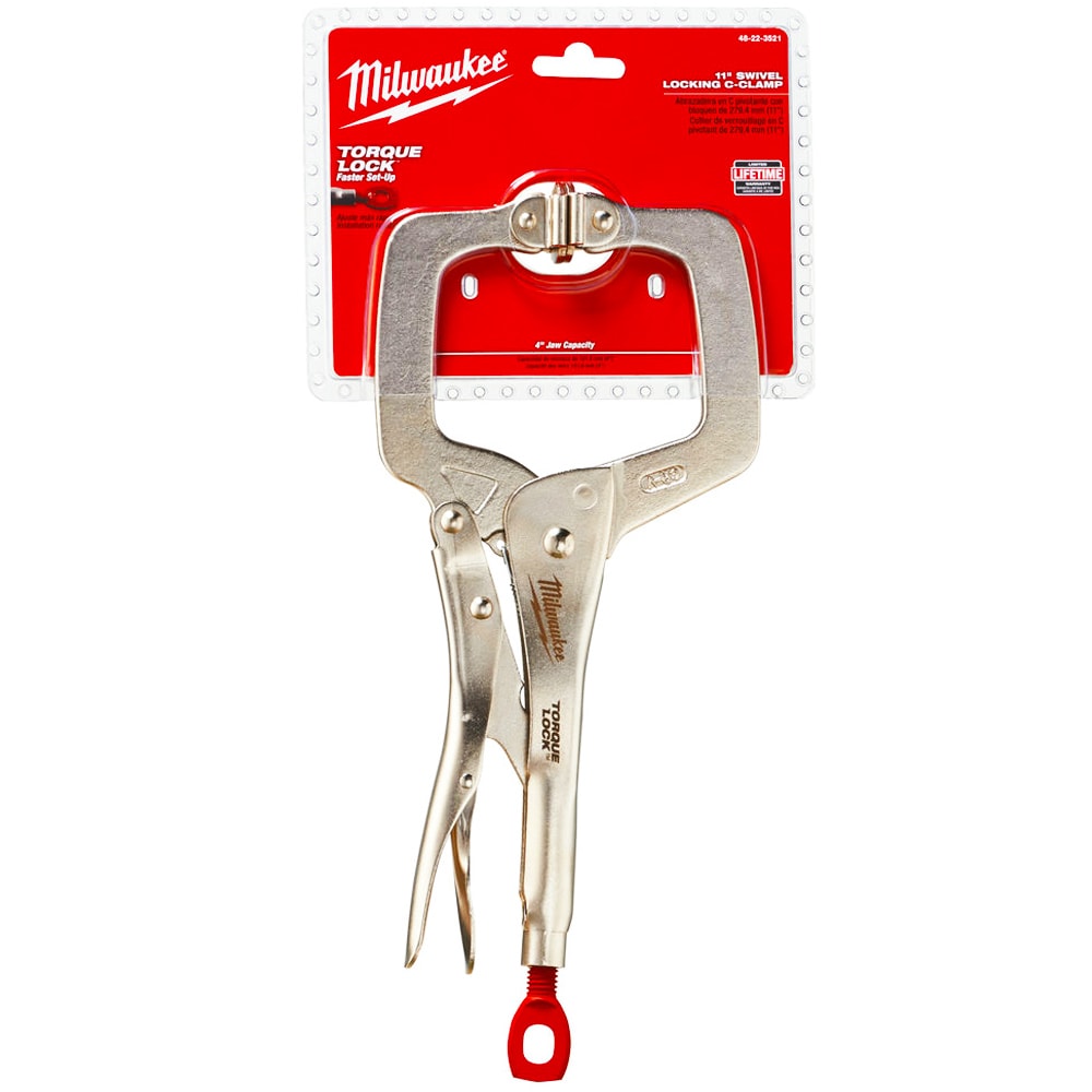 Зажим TorqueLock 280 мм (с шарнирными губками, тип C) Milwaukee (4932471727)
