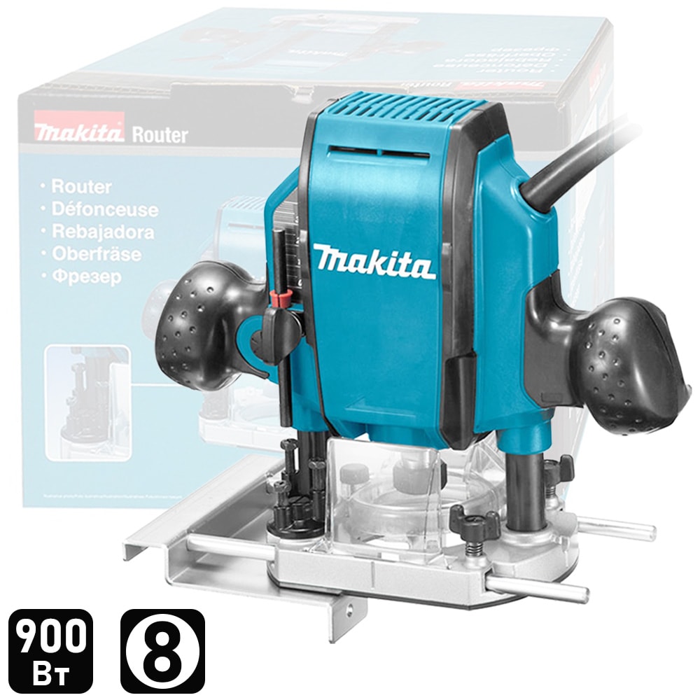Фрезер ручной RP0900 (RP 0900) MAKITA