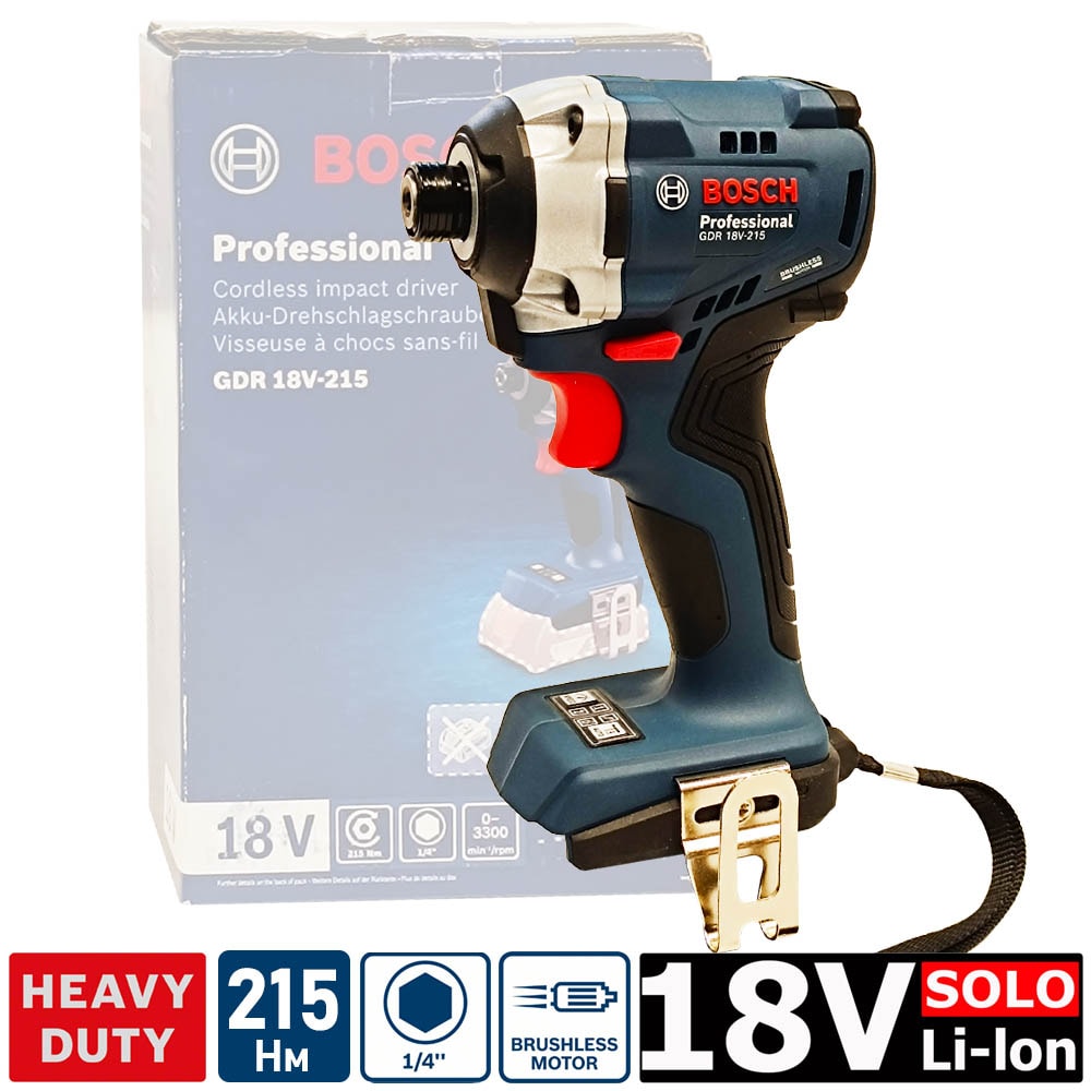 Шуруповерт ударный GDR 18V-215 Professional BOSCH (06019N2020)