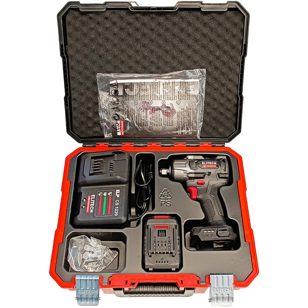 Гайковерт аккумуляторный CW 2009SL ELITECH HD (E2201.059.01), фото 6