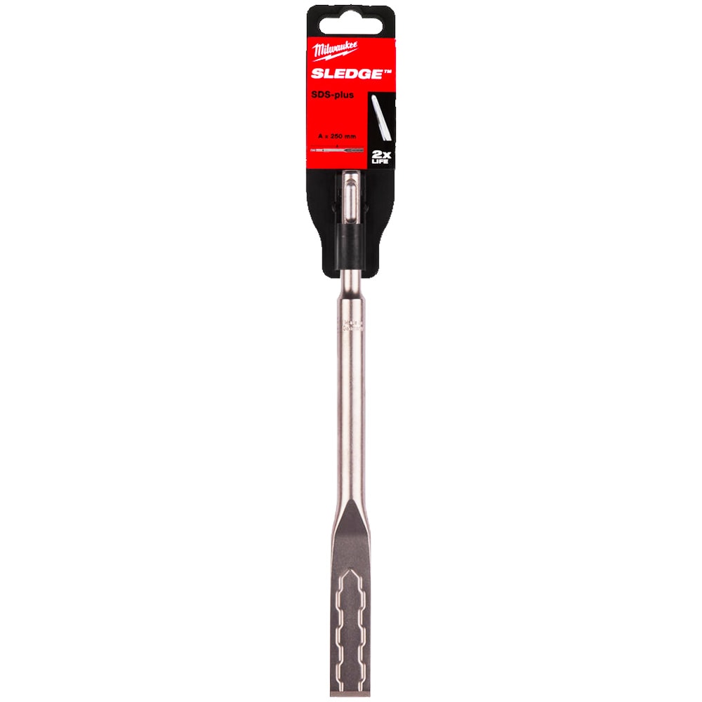 Зубило плоское SDS-Plus Sledge 20х250 мм Milwaukee (4932493609)
