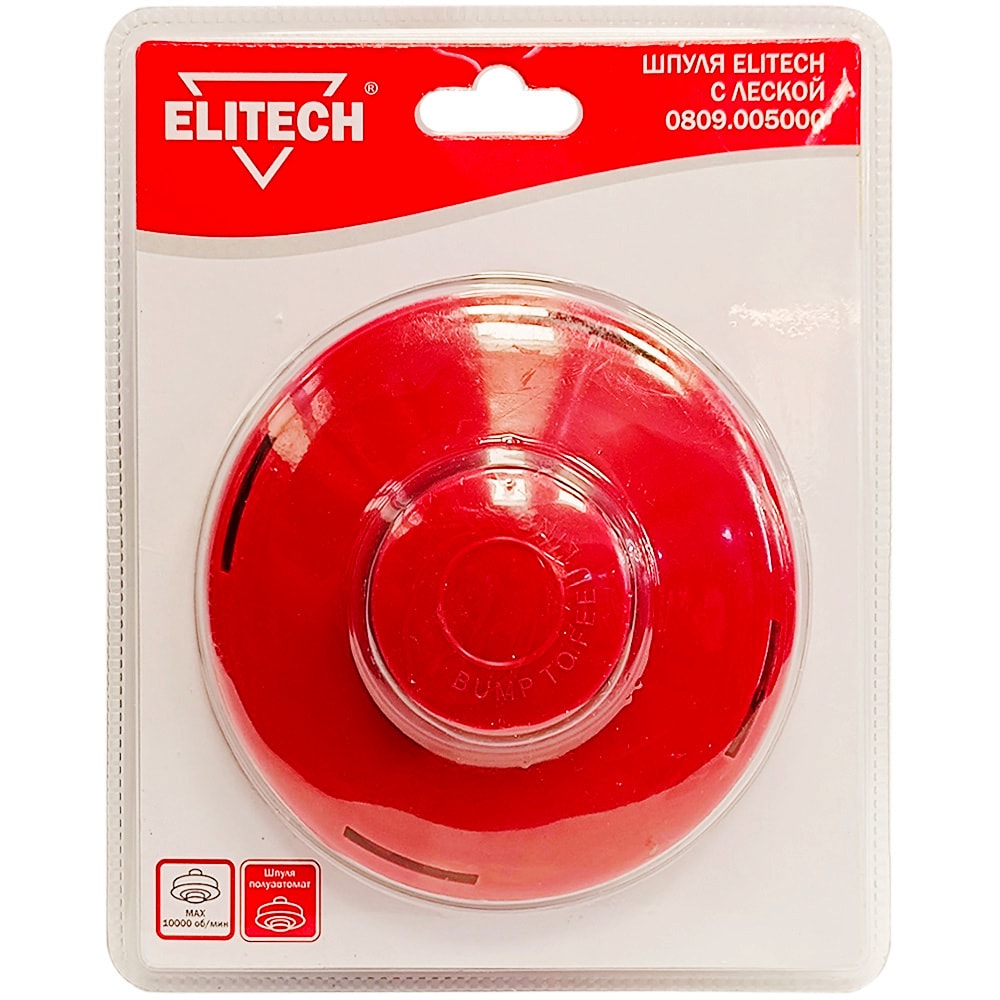 Головка триммерная М10х1,25LH к мотокосам ELITECH (0809.005000)