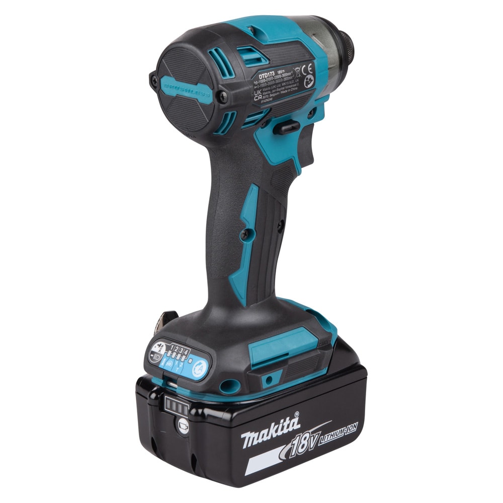 Шуруповерт ударный аккумуляторный DTD173RFJ (DTD 173 RFJ) MAKITA, фото 9