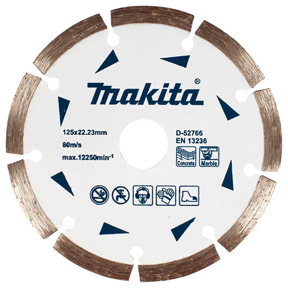 Алмазный круг 115х22,23 мм (бетон / мрамор / "Эконом"), MAKITA, фото 2