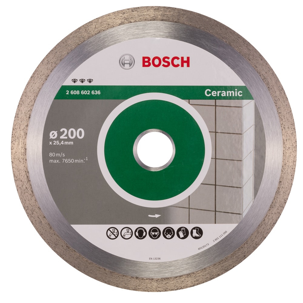 Алмазный круг 200х25,4 мм Best for Ceramic, BOSCH, фото 2