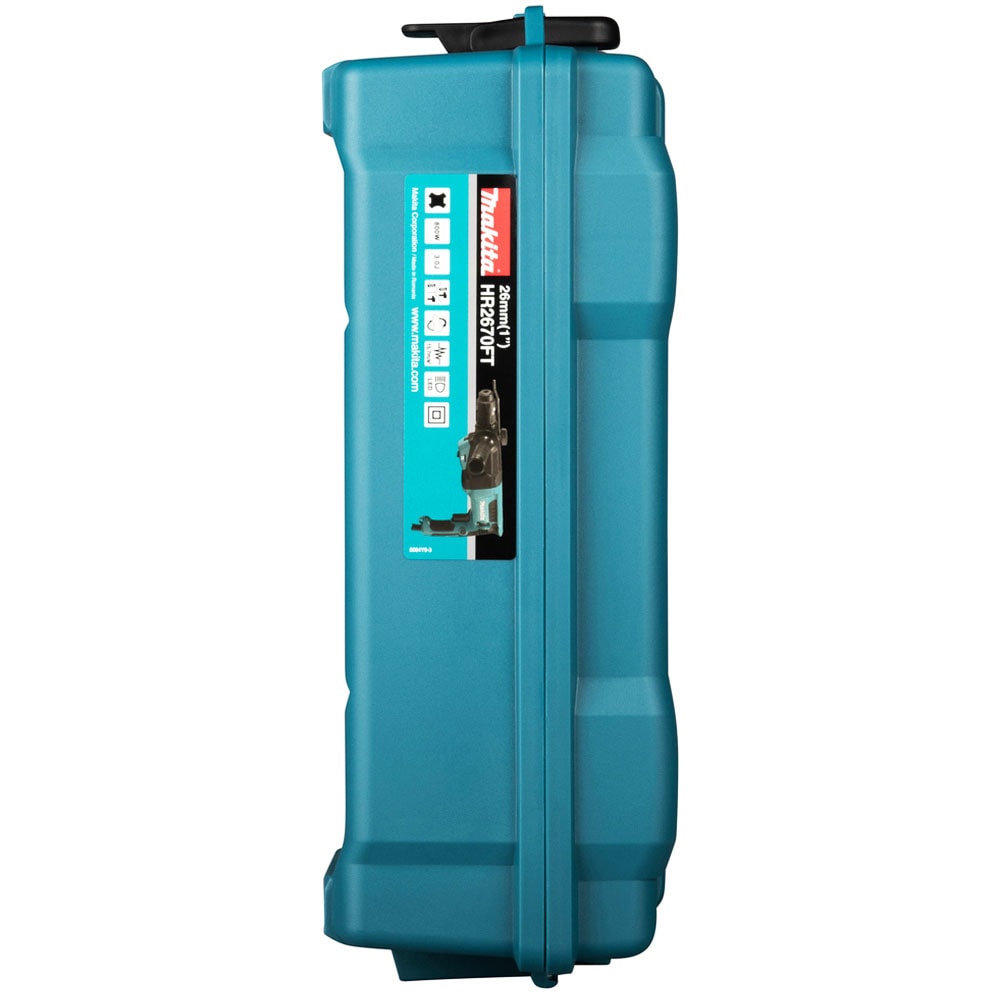 Перфоратор SDS-plus HR2670FT (800 Вт / 3,0 Дж / БЗП / Подсветка / Кейс), MAKITA, фото 2