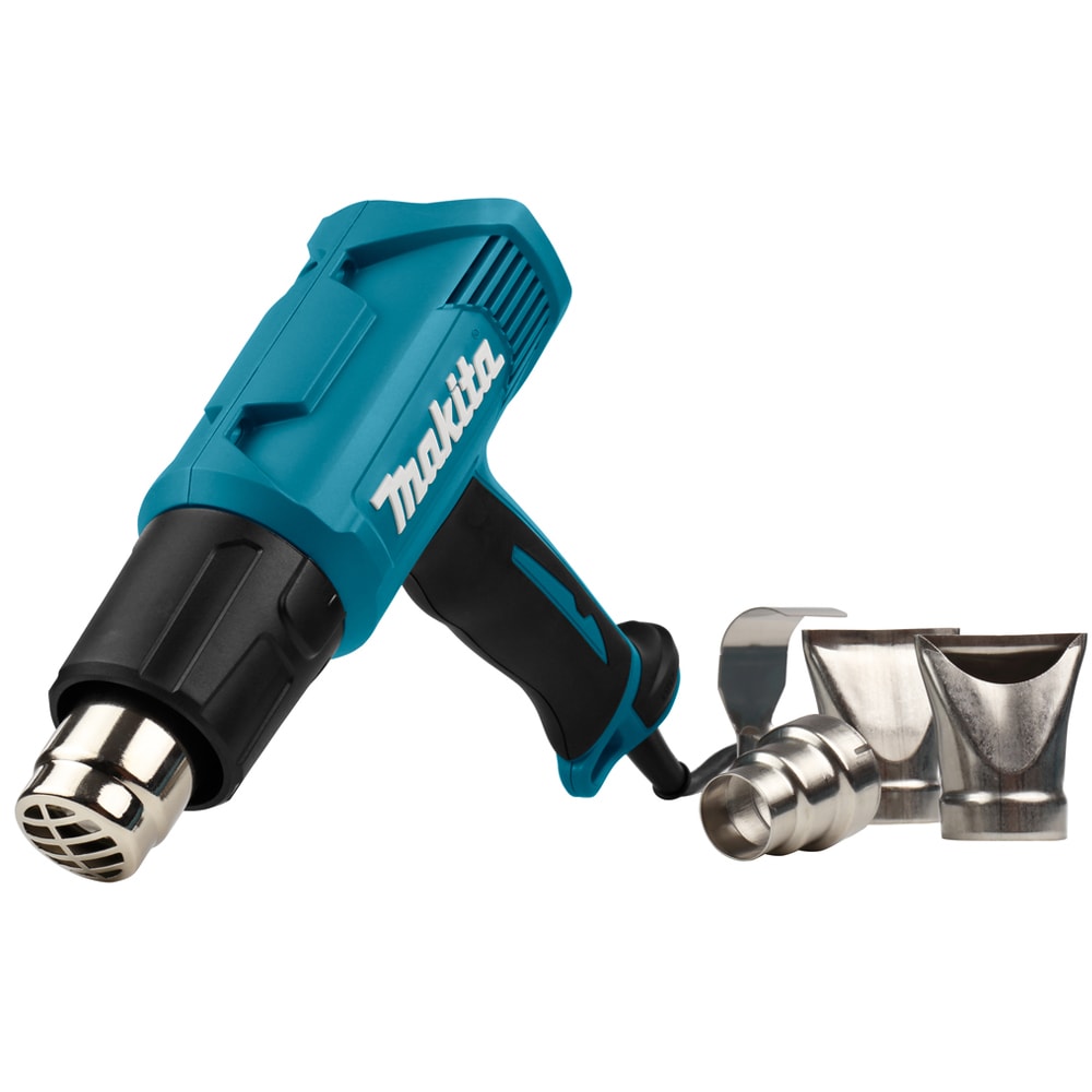 Термовоздуходувка HG6030K (1800 Вт / 50-600° / 4 насадки), MAKITA, фото 2