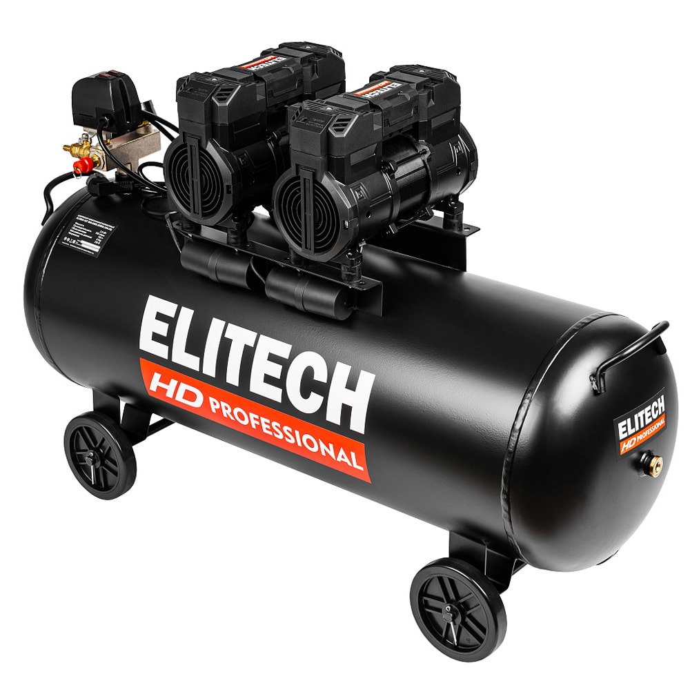 Компрессор ACF 500-100S безмасляный (2,9 кВт / 100 л / 500 л/мин) ELITECH HD (E0501.004.00), фото 9