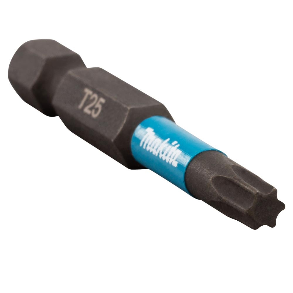 Бита ударная T25 50 мм Impact Black (2 шт) MAKITA (B-63797), фото 3