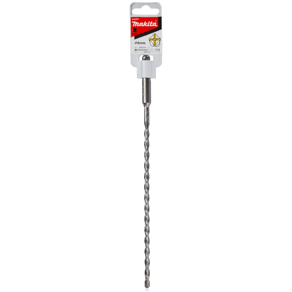 Бур по бетону SDS-Plus 4Cutter 6х200х260 мм MAKITA (B-62527)
