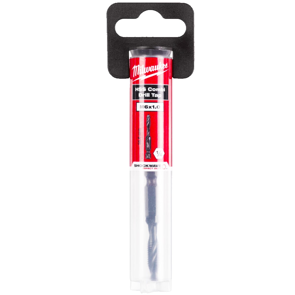 Метчик-сверло по металлу M6x57 мм HSS-G HEX Milwaukee (4932498264)