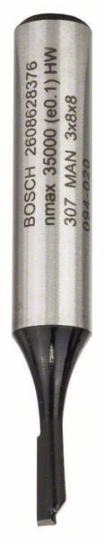 Фреза пазовая D3x8x51 / хв 8 мм BOSCH (2608628376), фото 3