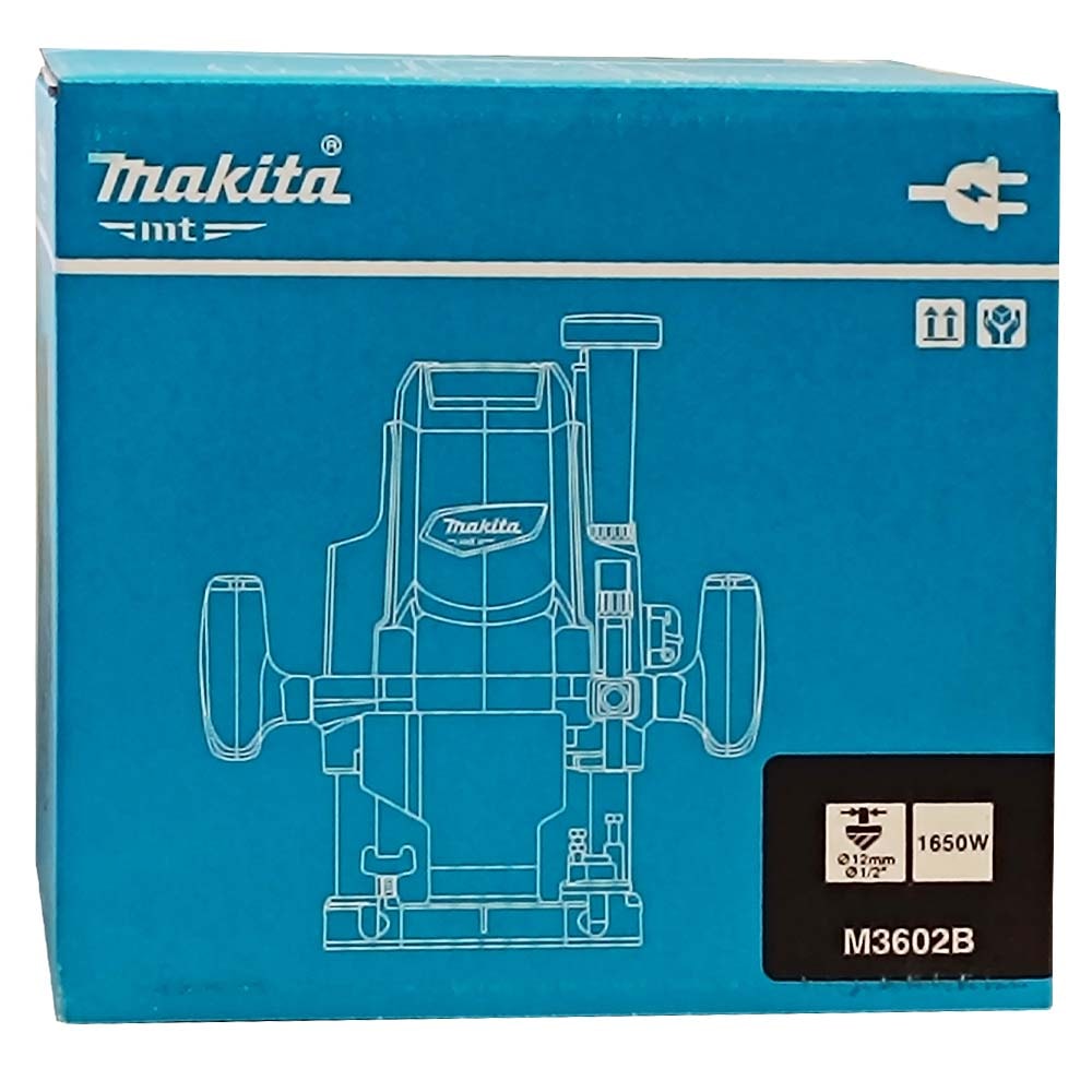 Фрезер M3602B (1650 Вт / 12 мм / Коробка), MAKITA, фото 2