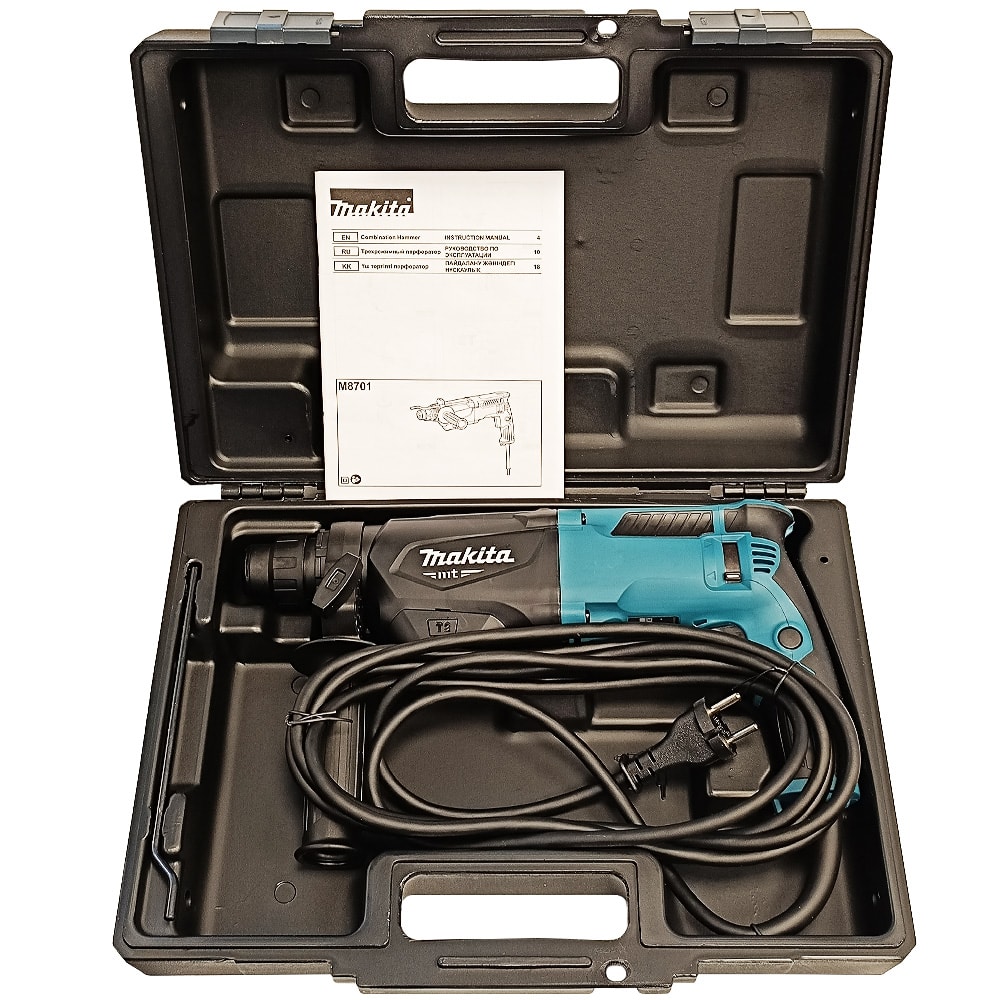 Перфоратор SDS-Plus M8701B (800 Вт / 2,5 Дж / Кейс), MAKITA, фото 4