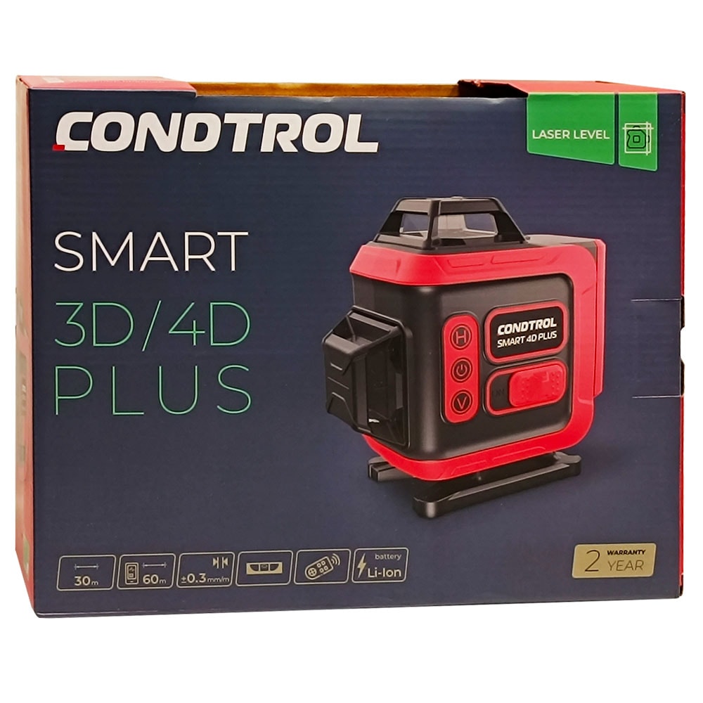 Лазерный нивелир Smart 3D Plus CONDTROL (1-2-478), фото 2