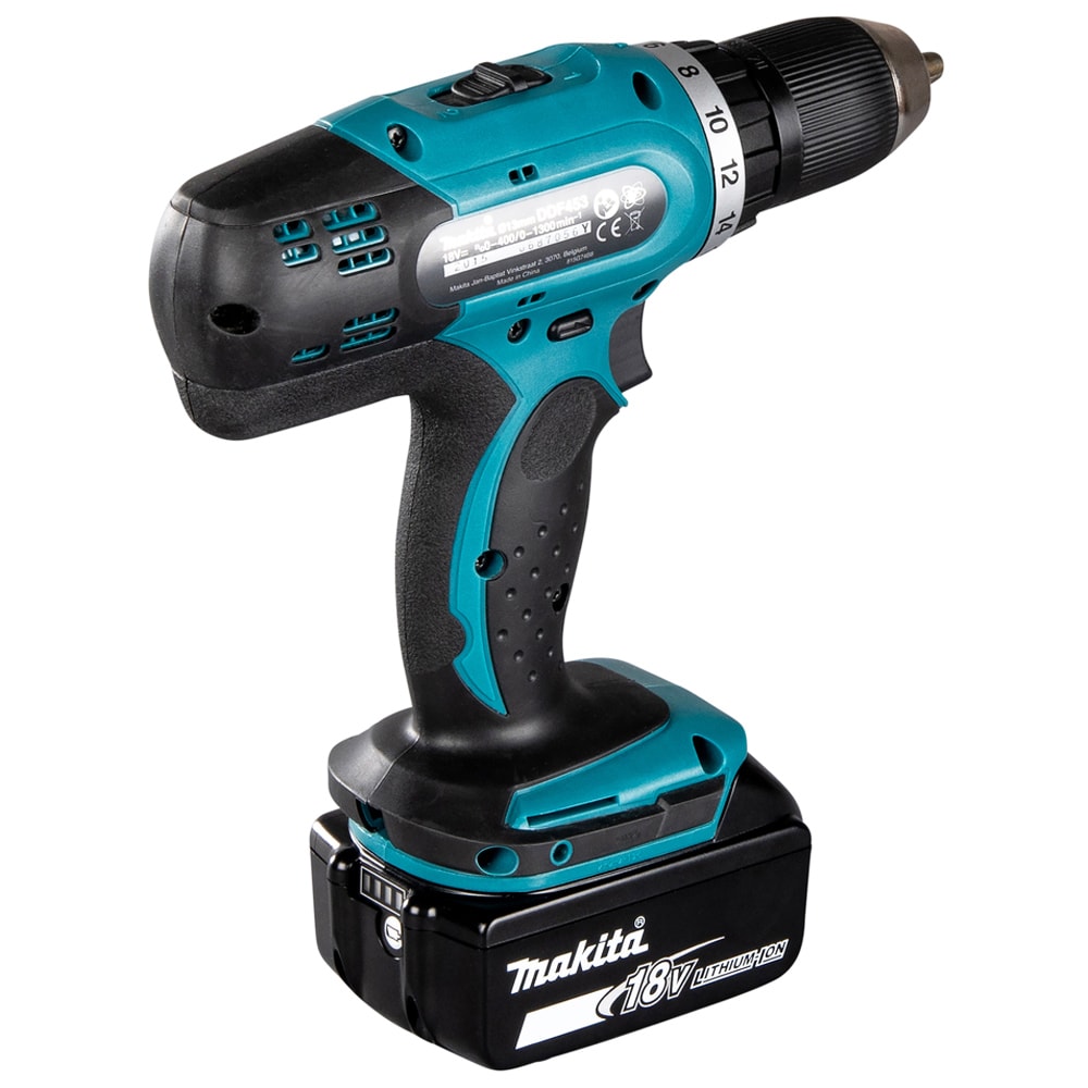 Дрель-шуруповерт аккумуляторная DDF453RFE (DDF 453 RFE) MAKITA, фото 9