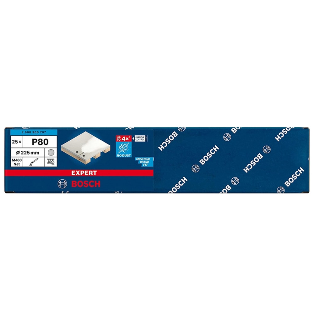 Шлифлист-сетка Expert 225 мм Р80 (25 шт) для GTR 550 BOSCH (2608900707), фото 2