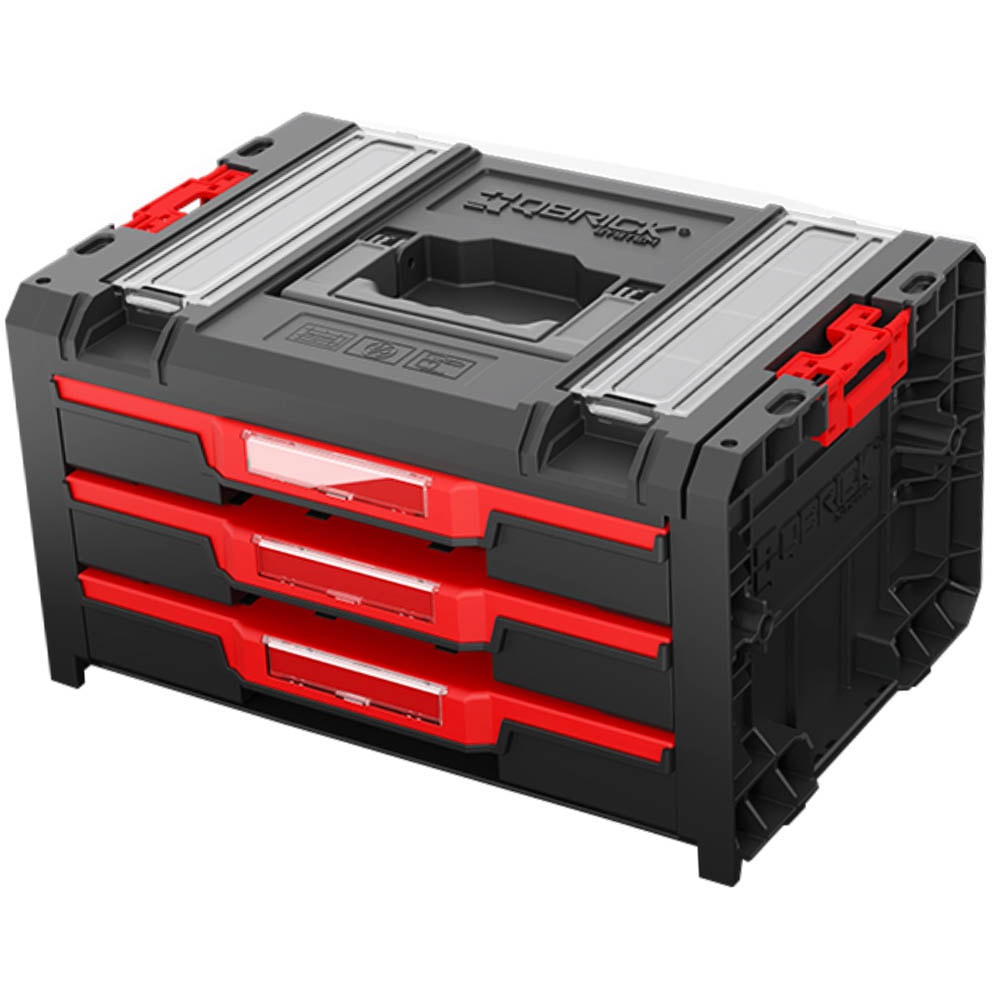 Ящик для инструментов Qbrick System PRO Drawer 3 Toolbox 2.0 Profi Basic (SKRQPRODP3B2CZAPG001)