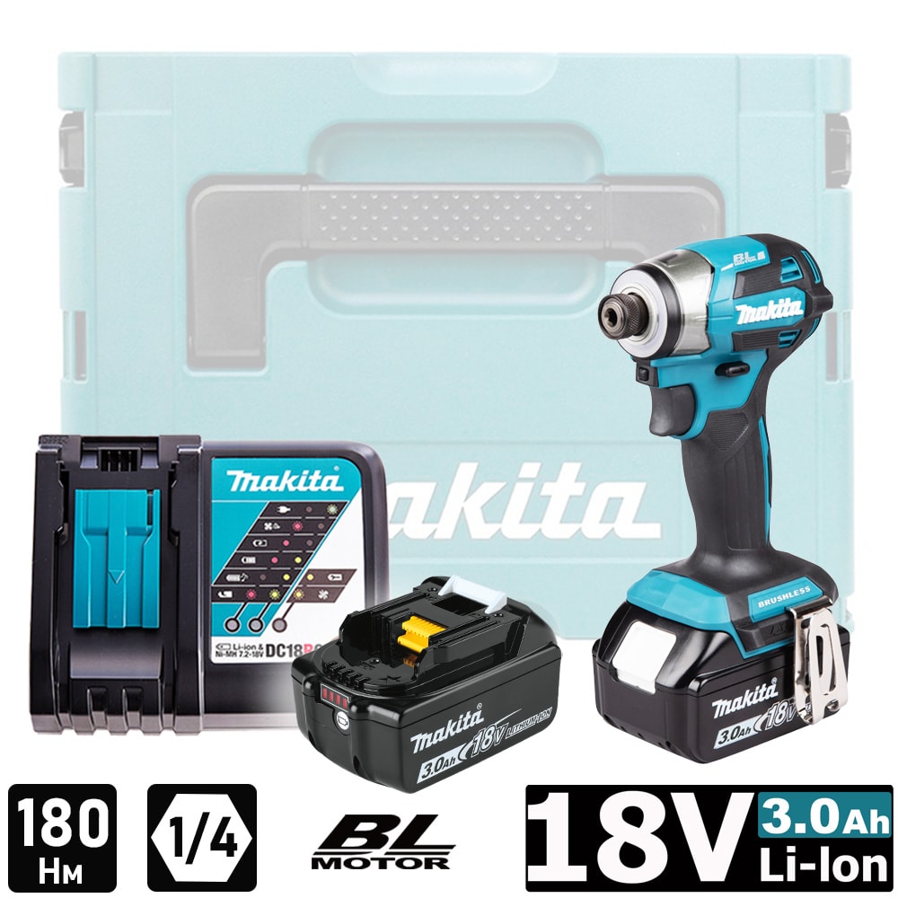 Шуруповерт ударный аккумуляторный DTD173RFJ (DTD 173 RFJ) MAKITA