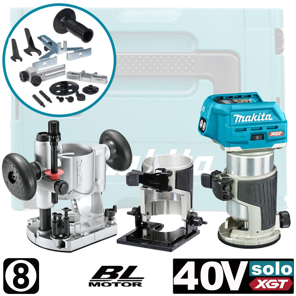 Фрезер кромочный аккумуляторный RT001GZ19 (RT 001 GZ19) MAKITA