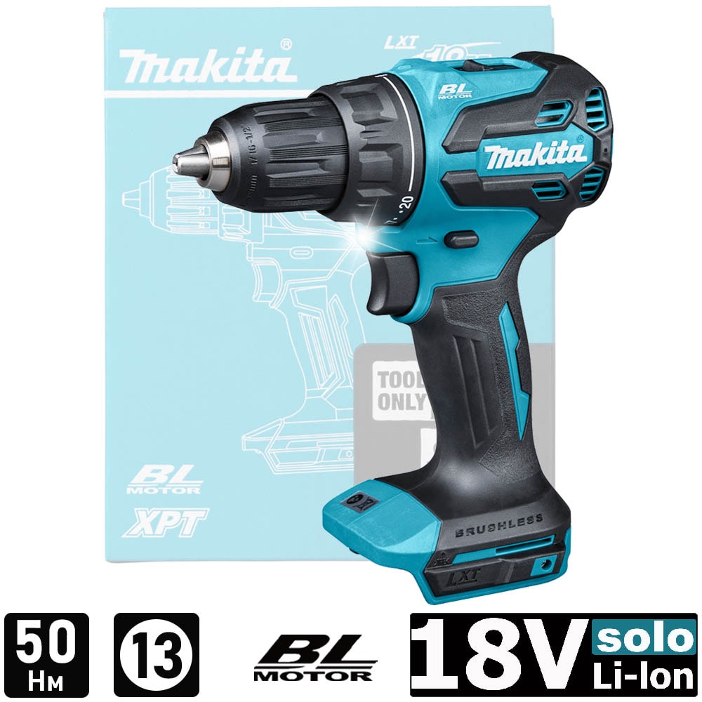 Дрель-шуруповерт аккумуляторная DDF490Z (DDF 490 Z) MAKITA