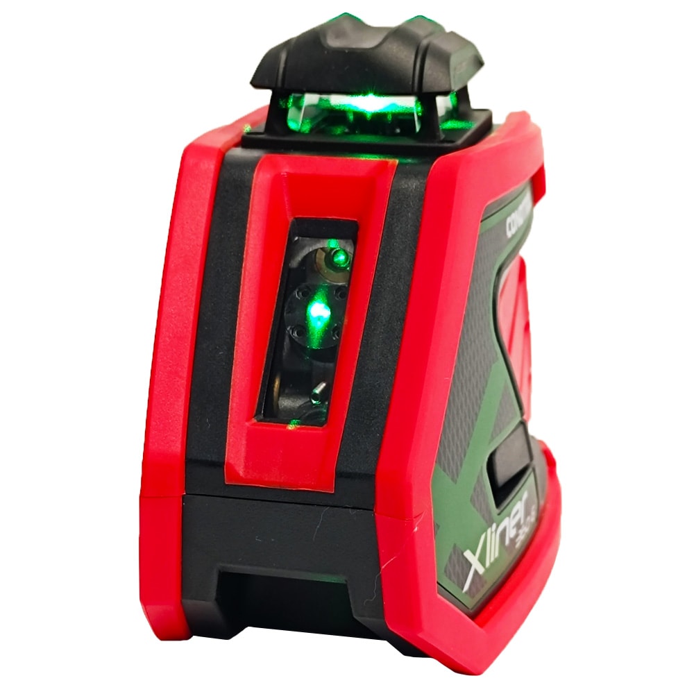 Нивелир лазерный XLiner 360G (Зеленый / 40/80 м / 2 луча / ± 0.2 мм/м / Сумка), CONDTROL, фото 5