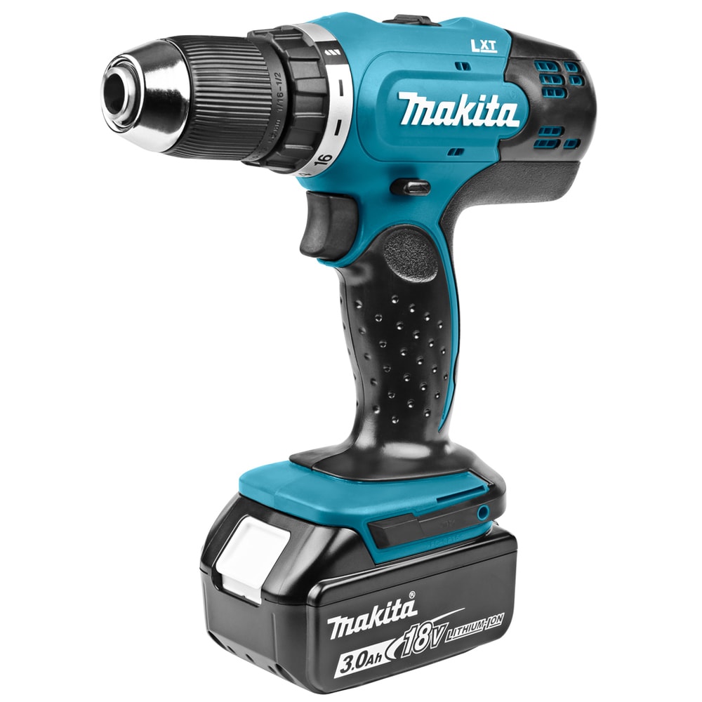 Дрель-шуруповерт аккумуляторная DDF453RFE (DDF 453 RFE) MAKITA, фото 4