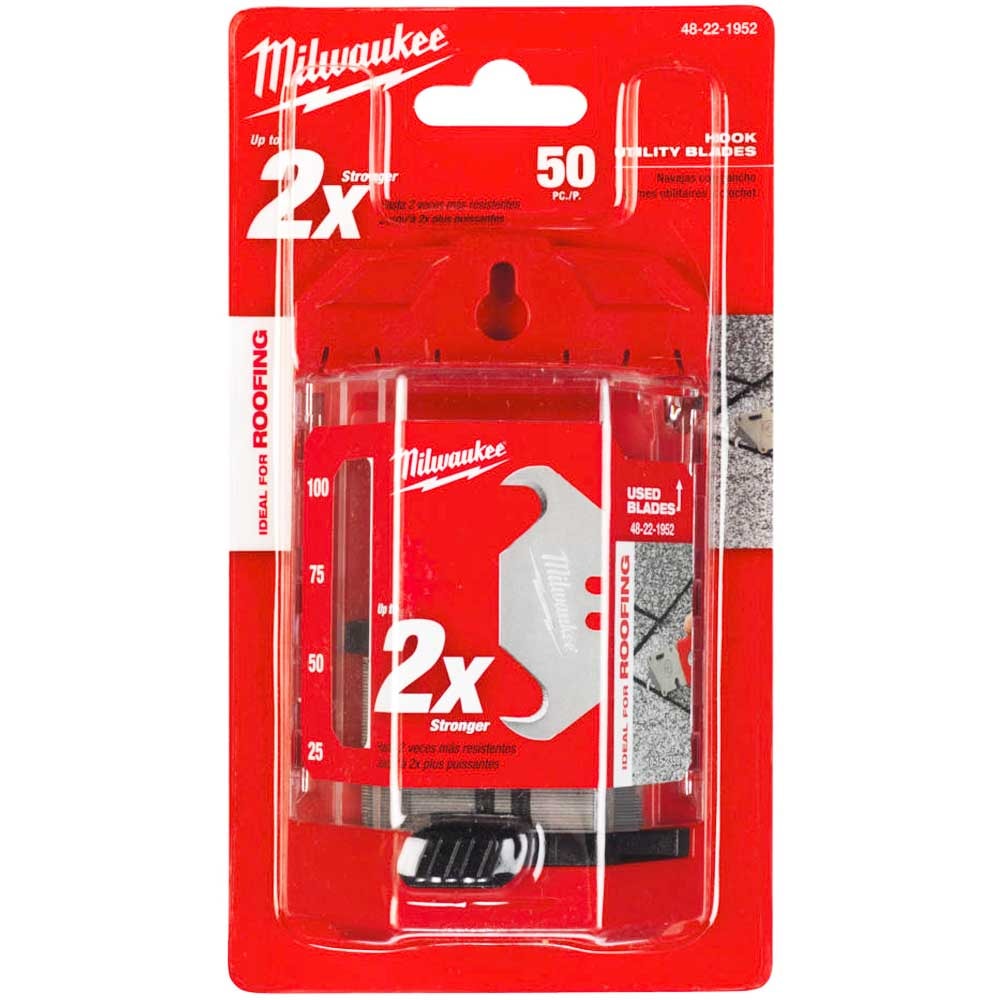 Сменное лезвие (трапециевидное с крюками) (50 шт) Milwaukee (48221952)