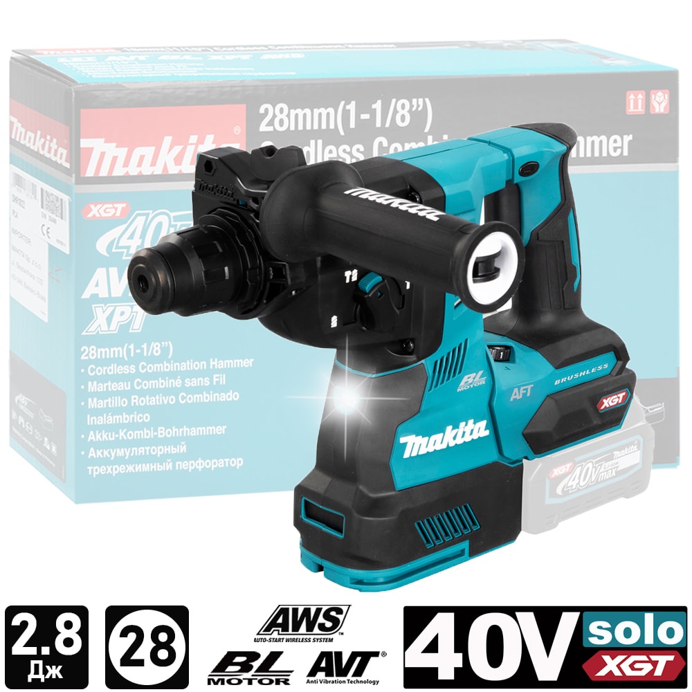Перфоратор аккумуляторный HR001GZ (HR 001 GZ) MAKITA
