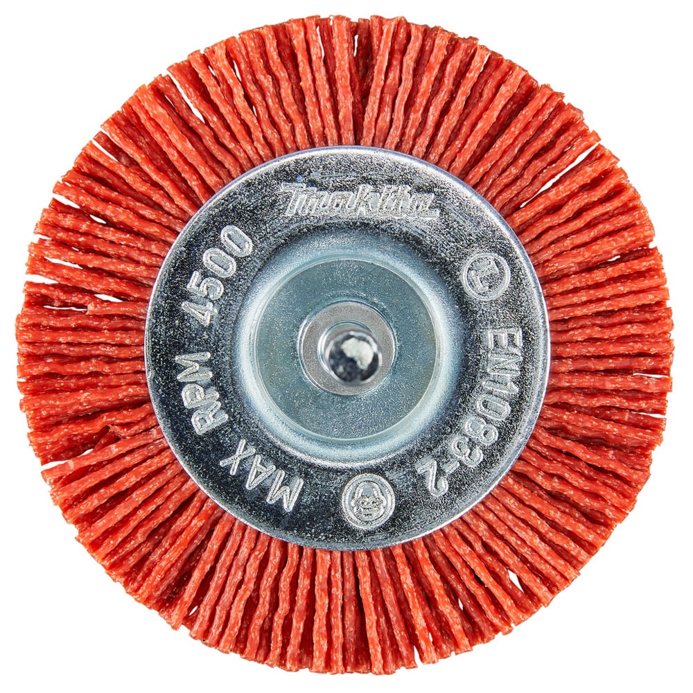 Щетка дисковая нейлоновая (75 мм / G80 / 6 мм) MAKITA (D-45593), фото 3