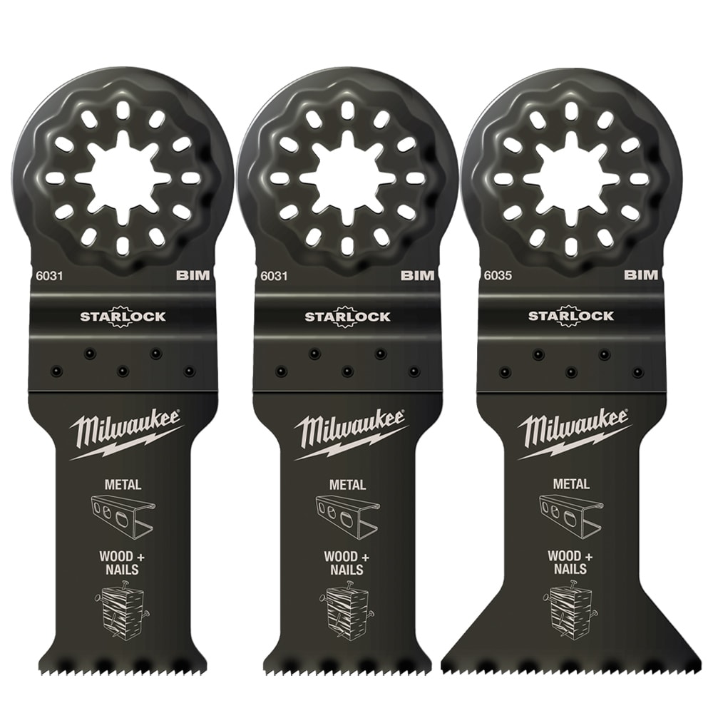 Набор пильных полотен Starlock (11 шт) универсальный Milwaukee (48906090), фото 3