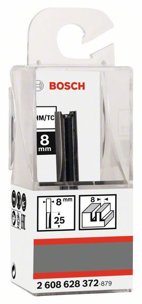 Фреза пазовая D8x25.4x56 / хв 8 мм BOSCH (2608628372), фото 2