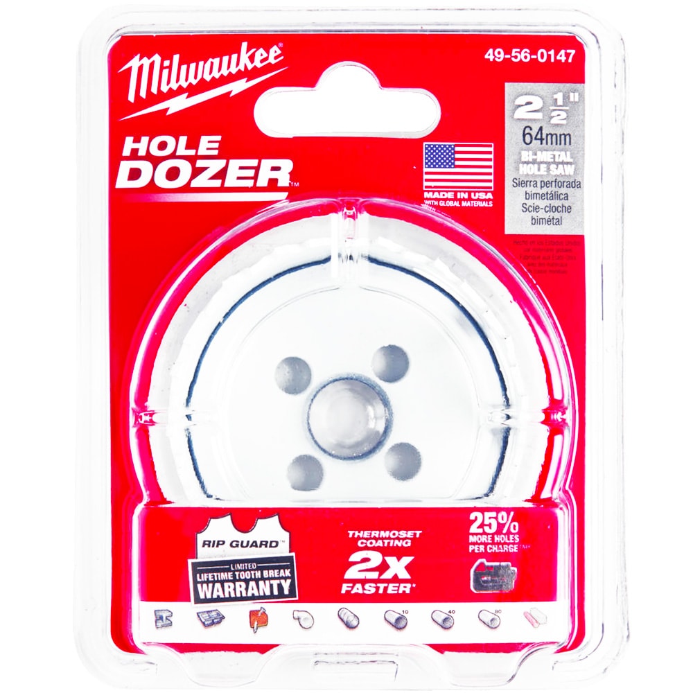 Коронка по дереву 64 мм Hole Dozer Holesaw Milwaukee (49560147)