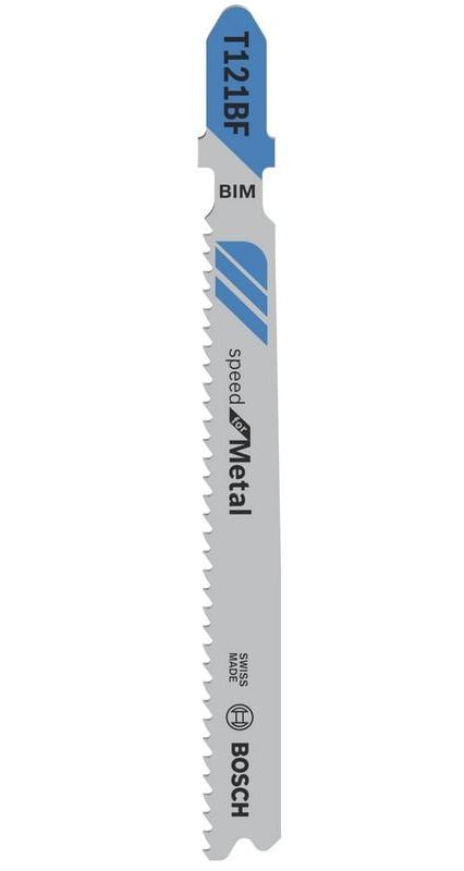 Пилка для лобзика T121BF Speed for Metal (5 шт) BOSCH (2608636702), фото 2