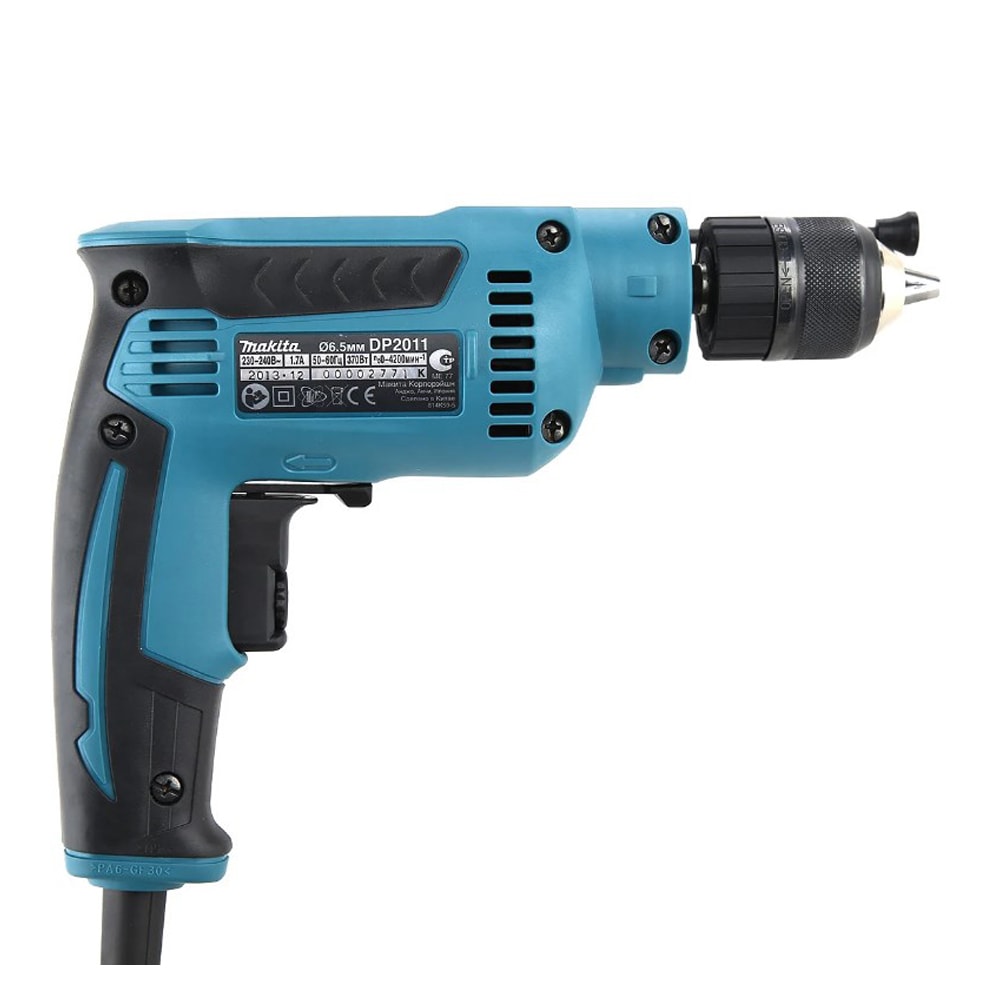 Дрель безударная DP2011 (370Вт / 6,5мм / Коробка), MAKITA, фото 5